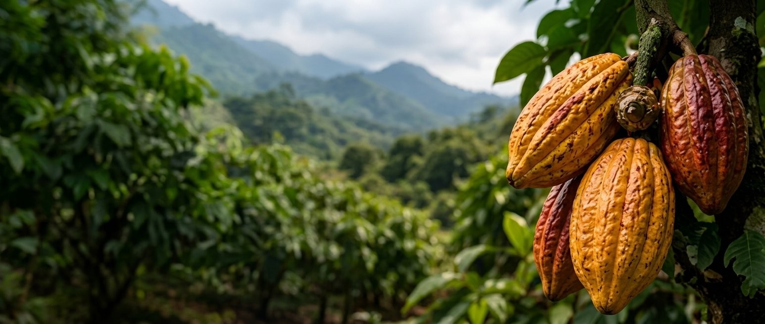 Cameroon cocoa farm